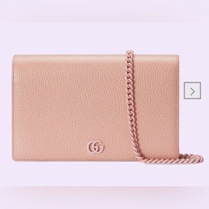 Gucci Blue Marmont mini chain bag